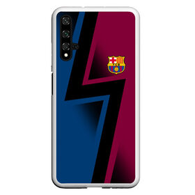 Чехол для Honor 20 с принтом FC Barca 2018 Creative uniform в Рязани, Силикон | Область печати: задняя сторона чехла, без боковых панелей | fc | fc barcelona | fcb | барселона | спорт | спортивные | фк | футбол | футбольный клуб