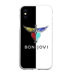 Чехол для iPhone XS Max матовый с принтом Bon Jovi в Рязани, Силикон | Область печати: задняя сторона чехла, без боковых панелей | bon | jovi | бон | бон джови | джови | рок группа