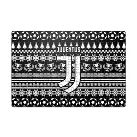 Пазл магнитный 126 элементов с принтом JUVENTUS / ЮВЕНТУС НОВОГОДНИЙ в Рязани, полимерный материал с магнитным слоем | 126 деталей, размер изделия —  180*270 мм | fc | juventus | спорт | спортивные | фк | футбол | футбольный клуб | ювентус