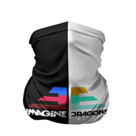 Бандана-труба 3D с принтом Imagine Dragons в Рязани, 100% полиэстер, ткань с особыми свойствами — Activecool | плотность 150‒180 г/м2; хорошо тянется, но сохраняет форму | dragons | imagine | бэн макки | драгонс | дэн платцман | дэн рейнольдс | имеджин | уэйн сермон