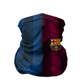 Бандана-труба 3D с принтом FC Barca 2018 Creative uniform в Рязани, 100% полиэстер, ткань с особыми свойствами — Activecool | плотность 150‒180 г/м2; хорошо тянется, но сохраняет форму | Тематика изображения на принте: fc | fc barcelona | fcb | барселона | спорт | спортивные | фк | футбол | футбольный клуб