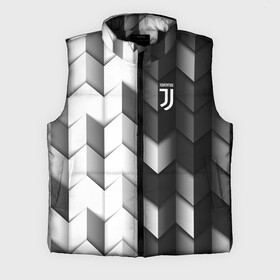 Мужской жилет утепленный 3D с принтом Juventus 2018 Geometry Sport в Рязани,  |  | fc | juventus | спорт | спортивные | фк | футбол | футбольный клуб | ювентус