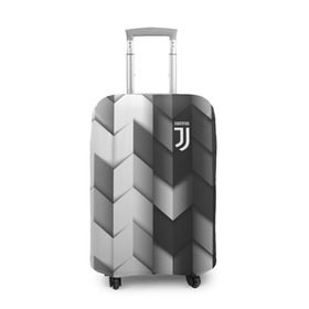 Чехол для чемодана 3D с принтом Juventus 2018 Geometry Sport в Рязани, 86% полиэфир, 14% спандекс | двустороннее нанесение принта, прорези для ручек и колес | fc | juventus | спорт | спортивные | фк | футбол | футбольный клуб | ювентус