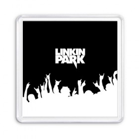 Магнит 55*55 с принтом Linkin Park в Рязани, Пластик | Размер: 65*65 мм; Размер печати: 55*55 мм | bennington | chester | linkin park | альтернативный | беннингтон | группа | ленкин | линкин | майк | метал | музыкант | ню | нюметал | парк | певец | рок | рэп | честер | электроник