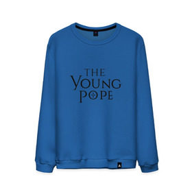 Мужской свитшот хлопок с принтом The young pope в Рязани, 100% хлопок |  | young pope | джуд лоу | молодой папа