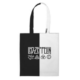 Сумка 3D повседневная с принтом Led Zeppelin в Рязани, 100% полиэстер | Плотность: 200 г/м2; Размер: 34×35 см; Высота лямок: 30 см | led | led zeppelin | блюз | группа | джимми пейдж | джон генри бонэм | джон пол джонс | лед зепелен | лед зеппелин | метал | роберт плант | рок | тяжелый | фолк | хард | хардрок | хеви | хевиметал