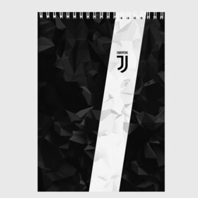 Скетчбук с принтом Juventus 2018 Line в Рязани, 100% бумага
 | 48 листов, плотность листов — 100 г/м2, плотность картонной обложки — 250 г/м2. Листы скреплены сверху удобной пружинной спиралью | Тематика изображения на принте: fc | juventus | спорт | спортивные | фк | футбол | футбольный клуб | ювентус