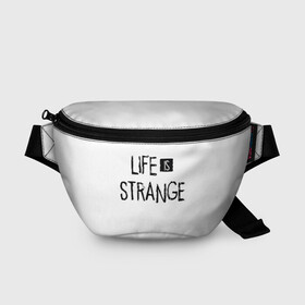 Поясная сумка 3D с принтом Life is Strange в Рязани, 100% полиэстер | плотная ткань, ремень с регулируемой длиной, внутри несколько карманов для мелочей, основное отделение и карман с обратной стороны сумки застегиваются на молнию | life is strange 2 | игра | лайф ис стрэндж | надпись