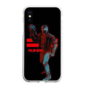 Чехол для iPhone XS Max матовый с принтом Ruiner в Рязани, Силикон | Область печати: задняя сторона чехла, без боковых панелей | Тематика изображения на принте: игра | руинер