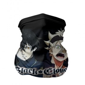 Бандана-труба 3D с принтом Black Clover в Рязани, 100% полиэстер, ткань с особыми свойствами — Activecool | плотность 150‒180 г/м2; хорошо тянется, но сохраняет форму | black clover | manga | аниме | астер | магия | манга | черный клевер