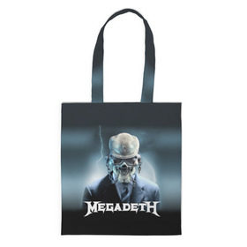 Сумка 3D повседневная с принтом Megadeth в Рязани, 100% полиэстер | Плотность: 200 г/м2; Размер: 34×35 см; Высота лямок: 30 см | megadeth |   megadet | группа | дирк вербурен | дэвид эллефсон | дэйв мастейн | кико лоурейро | мегадет | мегадетх | метал | рок | трэш | трэшметал | тяжелый | хард | хардрок | хеви | хевиметал