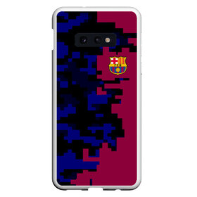 Чехол для Samsung S10E с принтом FC Barca 2018 Creative uniform в Рязани, Силикон | Область печати: задняя сторона чехла, без боковых панелей | Тематика изображения на принте: fc | fc barcelona | fcb | fly emirates | ronaldo | абстракция | барселона | геометрия | зож | клуб | линии | месси | модные | мяч | реал мадрид | спорт | спортивные | тренды | футбол | футбольный клуб | эмблема