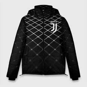 Мужская зимняя куртка 3D с принтом Juventus 2018 Line в Рязани, верх — 100% полиэстер; подкладка — 100% полиэстер; утеплитель — 100% полиэстер | длина ниже бедра, свободный силуэт Оверсайз. Есть воротник-стойка, отстегивающийся капюшон и ветрозащитная планка. 

Боковые карманы с листочкой на кнопках и внутренний карман на молнии. | fc | juventus | спорт | спортивные | фк | футбол | футбольный клуб | ювентус