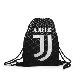 Рюкзак-мешок 3D с принтом Juventus 2018 Line в Рязани, 100% полиэстер | плотность ткани — 200 г/м2, размер — 35 х 45 см; лямки — толстые шнурки, застежка на шнуровке, без карманов и подкладки | fc | juventus | спорт | спортивные | фк | футбол | ювентус