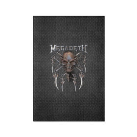 Обложка для паспорта матовая кожа с принтом Megadeth в Рязани, натуральная матовая кожа | размер 19,3 х 13,7 см; прозрачные пластиковые крепления | Тематика изображения на принте: megadet | megadeth | группа | дирк вербурен | дэвид эллефсон | дэйв мастейн | кико лоурейро | мегадет | мегадетх | метал | рок | трэш | трэшметал | тяжелый | хард | хардрок | хеви | хевиметал