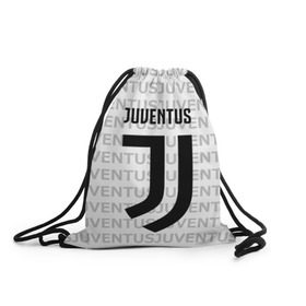 Рюкзак-мешок 3D с принтом Juventus 2018 Original в Рязани, 100% полиэстер | плотность ткани — 200 г/м2, размер — 35 х 45 см; лямки — толстые шнурки, застежка на шнуровке, без карманов и подкладки | juventus | спорт | спортивные | футбол | футбольный клуб | ювентус