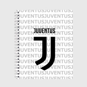 Тетрадь с принтом Juventus 2018 Original в Рязани, 100% бумага | 48 листов, плотность листов — 60 г/м2, плотность картонной обложки — 250 г/м2. Листы скреплены сбоку удобной пружинной спиралью. Уголки страниц и обложки скругленные. Цвет линий — светло-серый
 | juventus | спорт | спортивные | футбол | футбольный клуб | ювентус