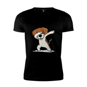 Мужская футболка премиум с принтом Год собаки в Рязани, 92% хлопок, 8% лайкра | приталенный силуэт, круглый вырез ворота, длина до линии бедра, короткий рукав | год собаки | даб 