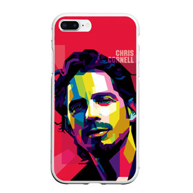 Чехол для iPhone 7Plus/8 Plus матовый с принтом Chris Cornell в Рязани, Силикон | Область печати: задняя сторона чехла, без боковых панелей | audioslave | chris cornell | soundgarden | temple of the dog | автор | альт рок | альтернативный мета | американский | банджоист | барабанщик | вашингтон | вокалист | гитарист | гранж | группа | исполнитель | композитор