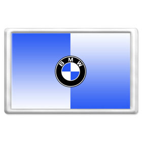 Магнит 45*70 с принтом BMW brand color в Рязани, Пластик | Размер: 78*52 мм; Размер печати: 70*45 | 