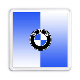 Магнит 55*55 с принтом BMW brand color в Рязани, Пластик | Размер: 65*65 мм; Размер печати: 55*55 мм | 