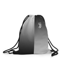 Рюкзак-мешок 3D с принтом Juventus 2018 Reverse в Рязани, 100% полиэстер | плотность ткани — 200 г/м2, размер — 35 х 45 см; лямки — толстые шнурки, застежка на шнуровке, без карманов и подкладки | fly emirates | juventus | ronaldo | клуб | линии | мода | модные | мяч | реал мадрид | спорт | спортивные | стиль | футбол | футбольный клуб | экстрим | эмблема | ювентус