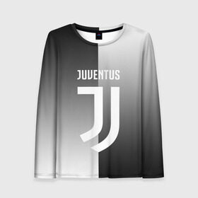 Женский лонгслив 3D с принтом Juventus 2018 Reverse в Рязани, 100% полиэстер | длинные рукава, круглый вырез горловины, полуприлегающий силуэт | fly emirates | juventus | ronaldo | клуб | линии | мода | модные | мяч | реал мадрид | спорт | спортивные | стиль | футбол | футбольный клуб | экстрим | эмблема | ювентус