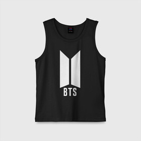 Детская майка хлопок с принтом BTS army white в Рязани,  |  | bangtan boys | bts | bts army | бантаны бтс