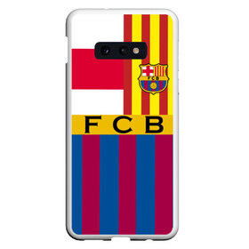 Чехол для Samsung S10E с принтом FC Barcelona в Рязани, Силикон | Область печати: задняя сторона чехла, без боковых панелей | barcelona | football | logo | spain | sport | арт | барселона | испания | лига | лого | спорт | текстура | фк | футбол | футбольный клуб | эмблема