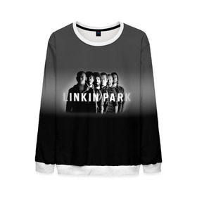 Мужской свитшот 3D с принтом Группа Linkin Park в Рязани, 100% полиэстер с мягким внутренним слоем | круглый вырез горловины, мягкая резинка на манжетах и поясе, свободная посадка по фигуре | bennington | chester | linkin park | альтернативный | беннингтон | группа | ленкин | линкин | майк | метал | музыкант | ню | нюметал | парк | певец | рок | рэп | честер | электроник