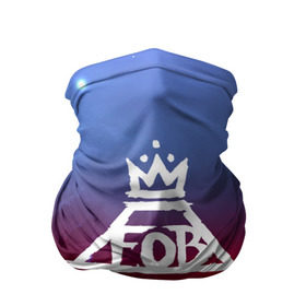 Бандана-труба 3D с принтом FALL OUT BOY SPACE COLLECTION в Рязани, 100% полиэстер, ткань с особыми свойствами — Activecool | плотность 150‒180 г/м2; хорошо тянется, но сохраняет форму | fall out boy | logo | music | pop | rock | альтернатива | металл | музыка | музыкальный | поп | рок