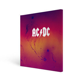 Холст квадратный с принтом AC DC COLLECTION SPACE EDITION в Рязани, 100% ПВХ |  | ac dc | logo | music | pop | rock | usa | альтернатива | металл | музыка | музыкальный | поп | рок