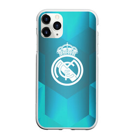 Чехол для iPhone 11 Pro Max матовый с принтом Real Madrid Geometry Sport в Рязани, Силикон |  | Тематика изображения на принте: emirates | fc | real madrid | геометрия | реал мадрид | футбольный клуб | эмблема