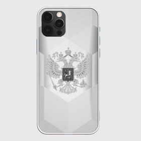 Чехол для iPhone 12 Pro Max с принтом RUSSIA - Black Collection в Рязани, Силикон |  | russia | герб | двуглавый орел | россия | триколор