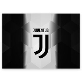 Поздравительная открытка с принтом Juventus 2018 Original в Рязани, 100% бумага | плотность бумаги 280 г/м2, матовая, на обратной стороне линовка и место для марки
 | Тематика изображения на принте: fly emirates | juventus | ronaldo | клуб | линии | мода | модные | мяч | реал мадрид | спорт | спортивные | стиль | футбол | футбольный клуб | экстрим | эмблема | ювентус