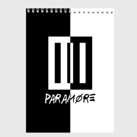 Скетчбук с принтом Paramore в Рязани, 100% бумага
 | 48 листов, плотность листов — 100 г/м2, плотность картонной обложки — 250 г/м2. Листы скреплены сверху удобной пружинной спиралью | paramore | альтернативный | группа | джош фарро | зак фарро | панк | панкрок | пара море | парамор | парамора | параморе | парморе | поп | поппанк | попрок | рок | тейлор йорк | хейли уильямс