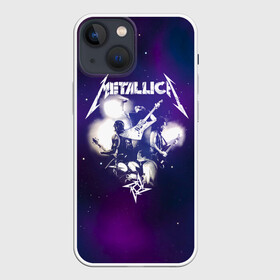 Чехол для iPhone 13 mini с принтом Metallica в Рязани,  |  | metallica | группа | джеймс хэтфилд | кирк хэмметт | ларс ульрих | метал | металика | металлика | миталика | музыка | роберт трухильо | рок | трэш | трэшметал | хард | хардрок | хеви | хевиметал