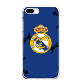 Чехол для iPhone 7Plus/8 Plus матовый с принтом Real Madrid 2018 Original в Рязани, Силикон | Область печати: задняя сторона чехла, без боковых панелей | fc | real madrid | реал мадрид | спорт | спортивные | фк | футбол | футбольный клуб