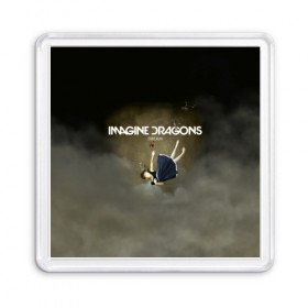 Магнит 55*55 с принтом Imagine Dragons Dream в Рязани, Пластик | Размер: 65*65 мм; Размер печати: 55*55 мм | альтернативный | американская | группа | драгонс | имеджин | инди | индирок | поп | рок | электроник