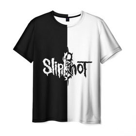 Мужская футболка 3D с принтом Slipknot в Рязани, 100% полиэфир | прямой крой, круглый вырез горловины, длина до линии бедер | slipknot | альтернативный | грув | кори тейлор | крис фен | метал | музыка | ню | рок | слайпкнот | слипкнот | слипнот