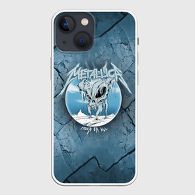 Чехол для iPhone 13 mini с принтом Metallica, freeze em all в Рязани,  |  | metallica | группа | джеймс хэтфилд | кирк хэмметт | ларс ульрих | метал | металика | металлика | миталика | музыка | роберт трухильо | рок | трэш | трэшметал | хард | хардрок | хеви | хевиметал