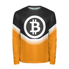 Мужской лонгслив 3D с принтом BITCOIN UNIFORM в Рязани, 100% полиэстер | длинные рукава, круглый вырез горловины, полуприлегающий силуэт | Тематика изображения на принте: bitcoin | btc | coin | crypto | ethereum | money | orange | биткоин | валюта | деньги | известные | криптовалюта | логотип | монета | надписи.cash | оранжевый | цвет | цифровое золото | эфир