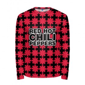 Мужской лонгслив 3D с принтом Red Hot Chili Peppers в Рязани, 100% полиэстер | длинные рукава, круглый вырез горловины, полуприлегающий силуэт | 