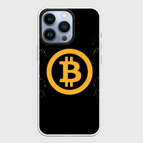 Чехол для iPhone 13 Pro с принтом БИТКОИН | BITCOIN в Рязани,  |  | bitcoin | btc | coin | crypto | ethereum | miner | mining | money | orange | биткоин | валюта | деньги | известные | криптовалюта | логотип | майнер | майнинг | монета | надписи.cash | оранжевый | цвет | цифровое золото | эфир