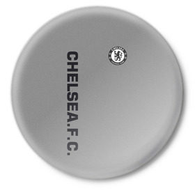 Значок с принтом Chelsea Uniform в Рязани,  металл | круглая форма, металлическая застежка в виде булавки | Тематика изображения на принте: chelsea | fc | спорт | спортивные | футбол | футбольный клуб | челси