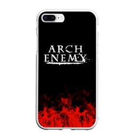 Чехол для iPhone 7Plus/8 Plus матовый с принтом Arch Enemy в Рязани, Силикон | Область печати: задняя сторона чехла, без боковых панелей | arch enemy | band | metal | music | rock | атрибутика | группа | метал | музыка | рок