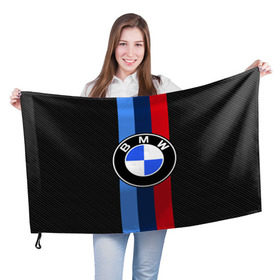 Флаг 3D с принтом BMW Motorsport Carbon в Рязани, 100% полиэстер | плотность ткани — 95 г/м2, размер — 67 х 109 см. Принт наносится с одной стороны | bmw | bmw motorsport | bmw performance | carbon | m | motorsport | performance | sport | бмв | карбон | моторспорт | спорт