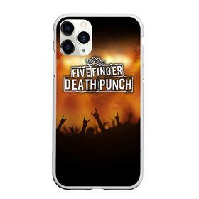 Чехол для iPhone 11 Pro матовый с принтом Five Finger Death Punch в Рязани, Силикон |  | band | five finger death punch | metal | music | rock | атрибутика | группа | метал | музыка | рок