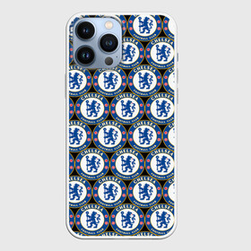 Чехол для iPhone 13 Pro Max с принтом Chelsea в Рязани,  |  | chelsea | england | football | logo | london | sport | англия | арт | лига | лого | спорт | стикеры | текстура | фк | футбол | футбольный клуб | челси | эмблема