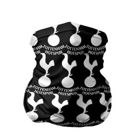 Бандана-труба 3D с принтом Tottenham Black&White в Рязани, 100% полиэстер, ткань с особыми свойствами — Activecool | плотность 150‒180 г/м2; хорошо тянется, но сохраняет форму | england | football | logo | sport | tottenham hotspur | англия | арт | лига | лого | спорт | текстура | фк | футбол | футбольный клуб | эмблема